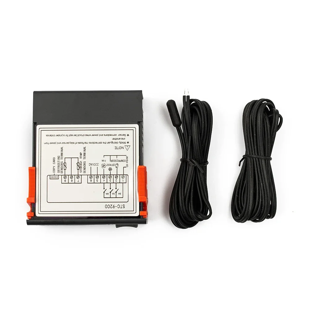 

2022 New Test Temperature Controller Tool STC-9200 Included Defrosting Indoor 50HZ/60HZ 75*34.5*85mm 8A/220VAC