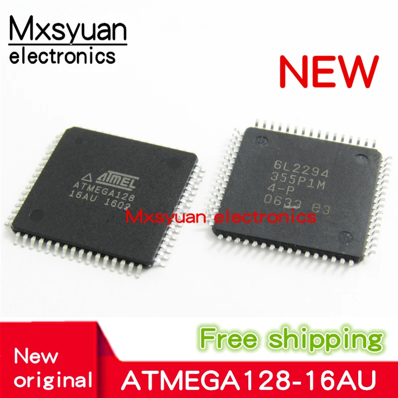 

10 шт. ~ 100 шт./партия ATMEGA128-16AU ATMEGA128 16U-TW ATMEGA128A U-TH TQFP64 100% Новый оригинальный