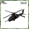 MOC HH-60G 포장 독수리 헬리콥터 빌딩 블록, 공군 전투 무기 모델 벽돌, 데스크탑 디스플레이 장난감, 어린이 퍼즐 선물 3