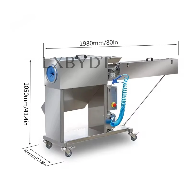 Industrial Carrot Peeling Machine Fully Automatic Commercial Carrot Peeling Machine