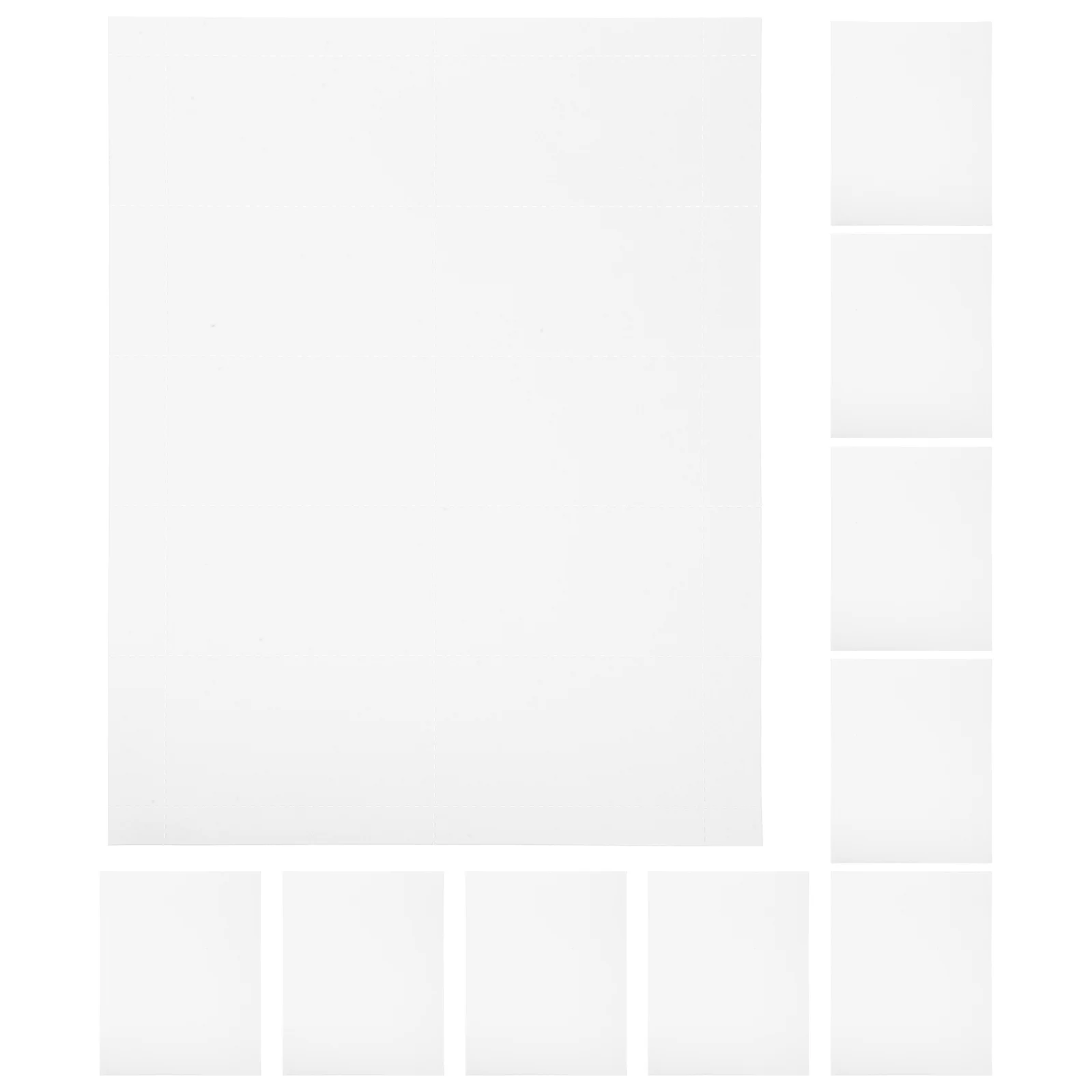 10 Sheets Business Cards Paper Card Stock Bulk Printable Business Card Stock for Professional Finish Buisness Cards