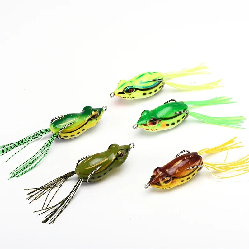

2026 Soft PVC Frog Lure Plastic Fishing Lure Soft Baits For Fishing