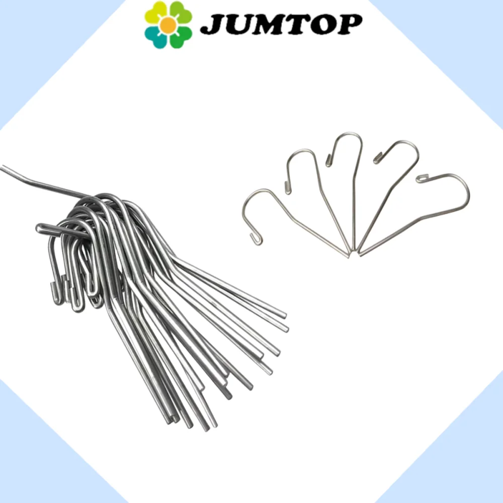 5PCS/Pack Dental Lip Hook Set - Stainless Steel Root Canal Measuring Tool for Apex Locators and Endodontic Treatment