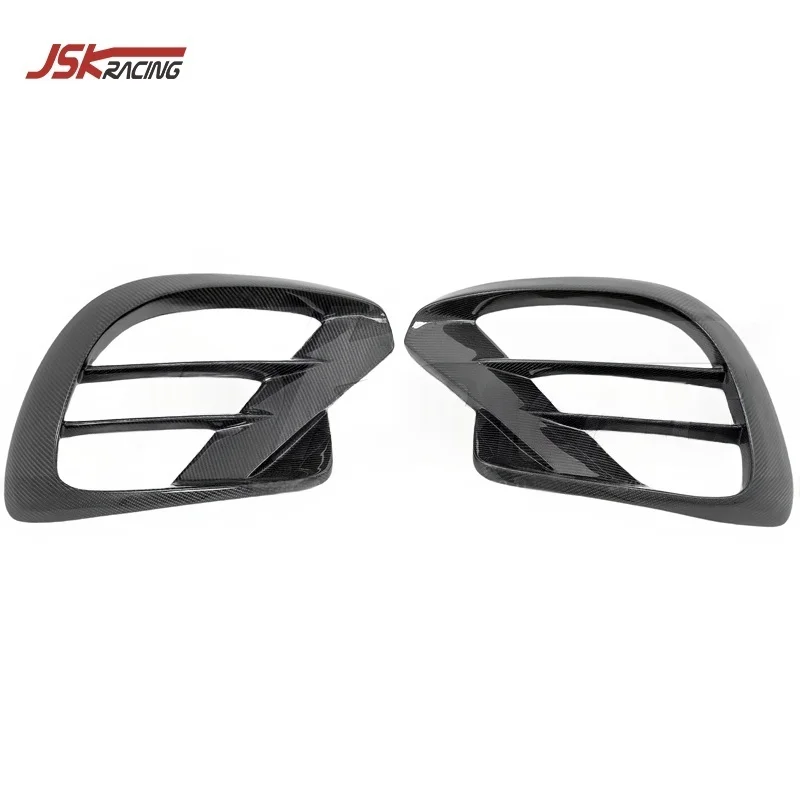 

Carbon Fiber Front Bumper Vent For 2023-2024 Mercedes Benz Gle-Class AMG GLE63 Coupe Upgrade To BS Style
