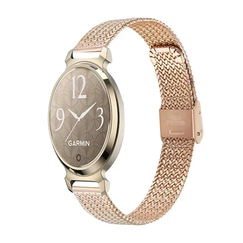 Correa de reloj inteligente de 14mm para Garmin Lily 2, pulsera de reloj para mujer, pulsera de metal para GarminActive 5/Venu Sq 2, accesorios