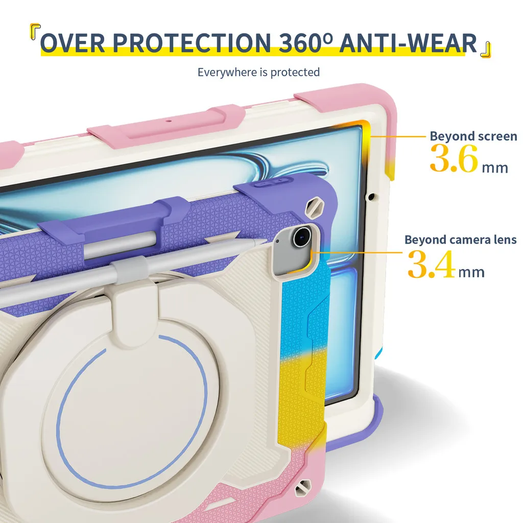 Case for IPad 11th Gen A16 2025 11inch 10th Gen A2696 Air 7 6 5 4 3 2 1 10.2 9th 8 7th 10th 10.9 Pro 13 12.9 Armor Protective