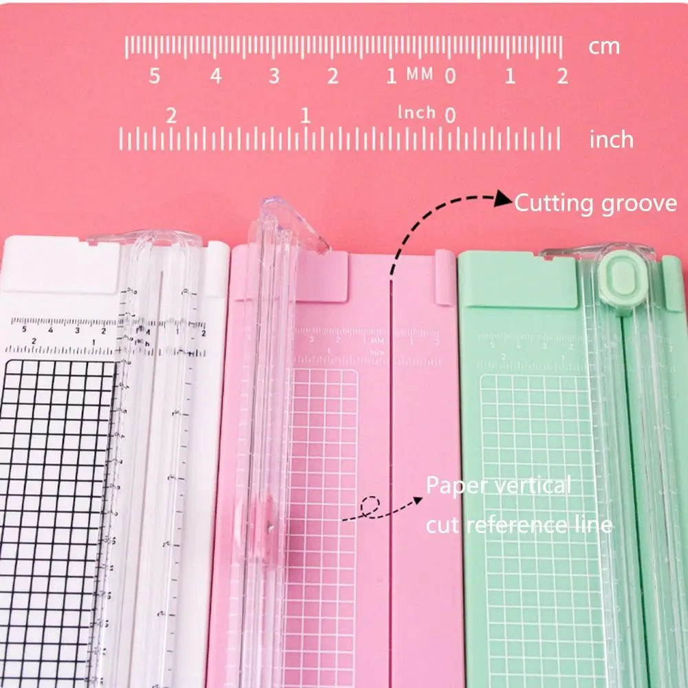 Bidirectional Cutting Paper Cutter Lightweight Replacement Blades Cutting Mat Machine Grid Lines Anti-Slip Scoring Blade