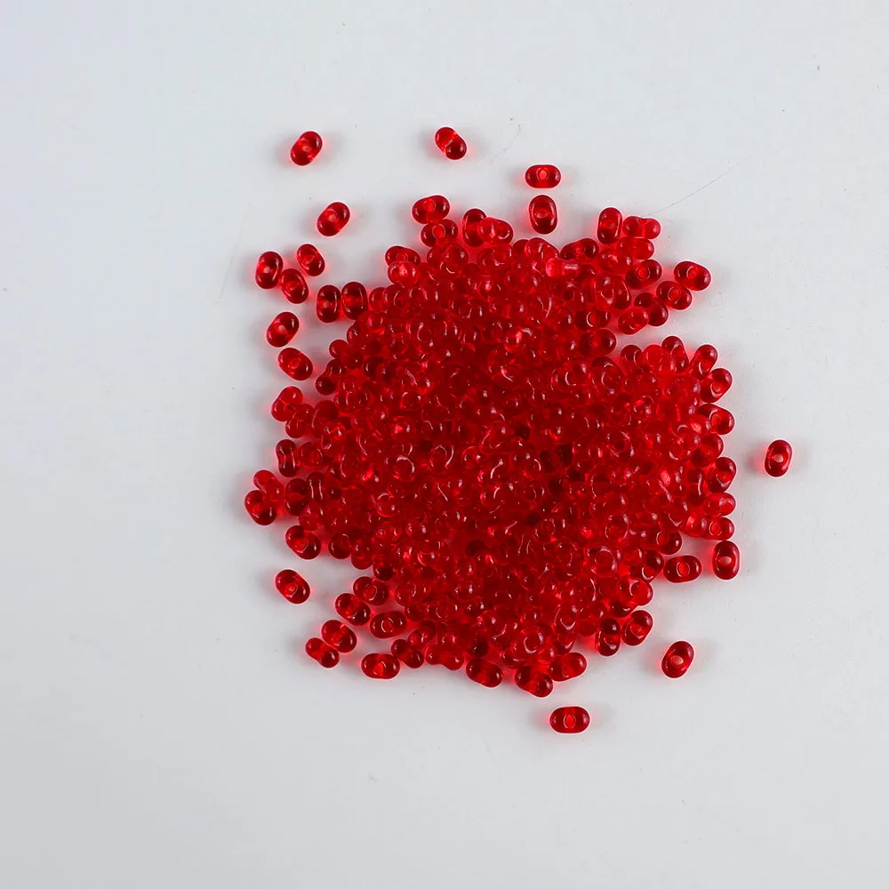 

Imported 10 grams of transparent bulk peanut beads jewelry accessories from the Czech Republic for all kinds of DIY handmade