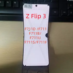 Bilashmart Original Z Flip 3 LCD with defective touch screen runs well suitable F711D F711 F711B/US replacement component screen