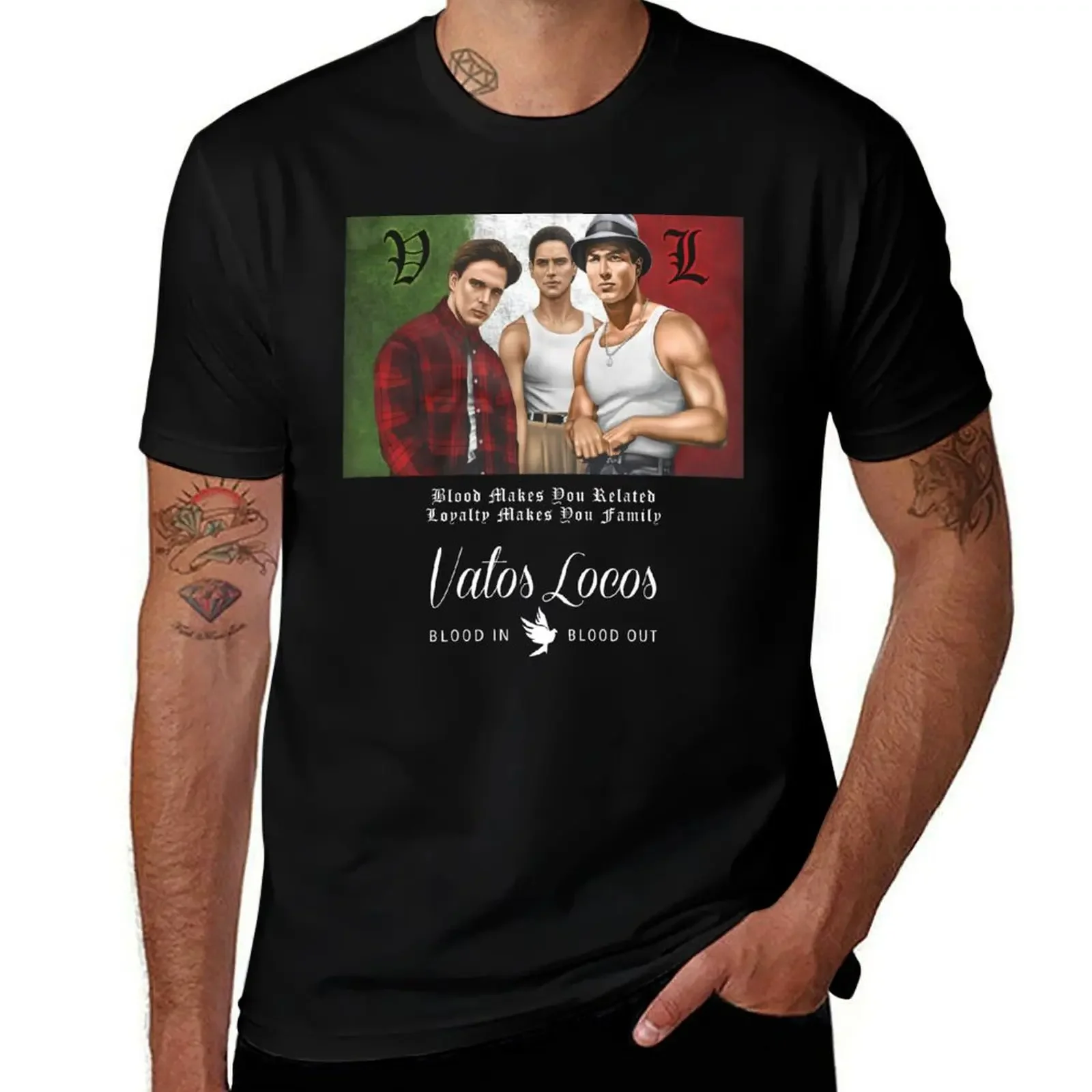 Vatos Locos Forever T-Shirt oversizeds anime stuff cheap stuff workout shirts for men