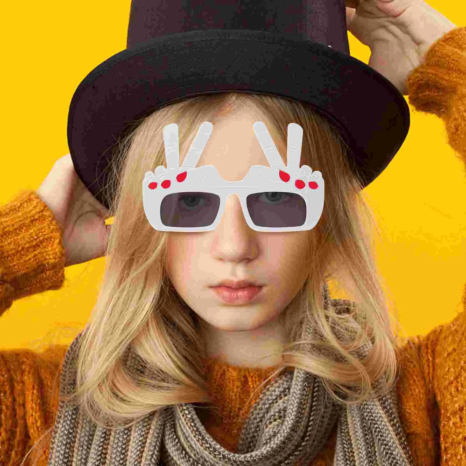 Occhiali divertenti Cappello Uomo Abbigliamento Gesto Cosplay Prop Donna Occhiali da sole Donna adulta