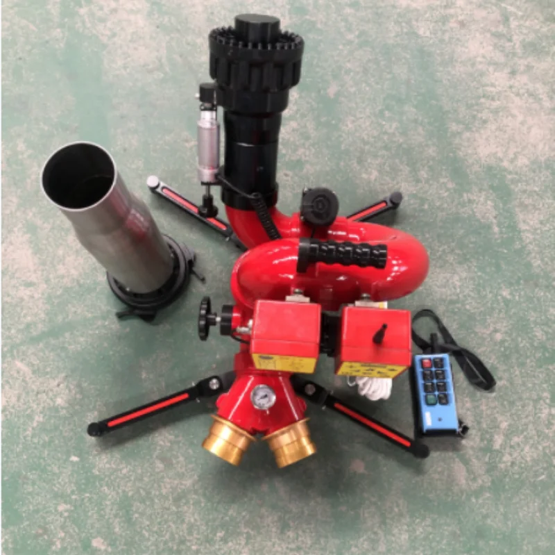 60L Lightweight 80 Fire Wireless Remote-Controlled Self-Oscillating Fire Water Cannon Flexible Remote
