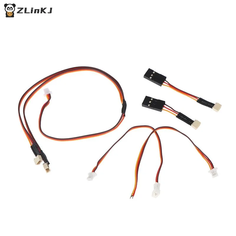 ▶1Pcs JST 1.0mm 3P Male And Female Connector AR6400 Receiver Connector Specktrum 1.0mm 3P Connector Y Cable Female Tp JR Cable