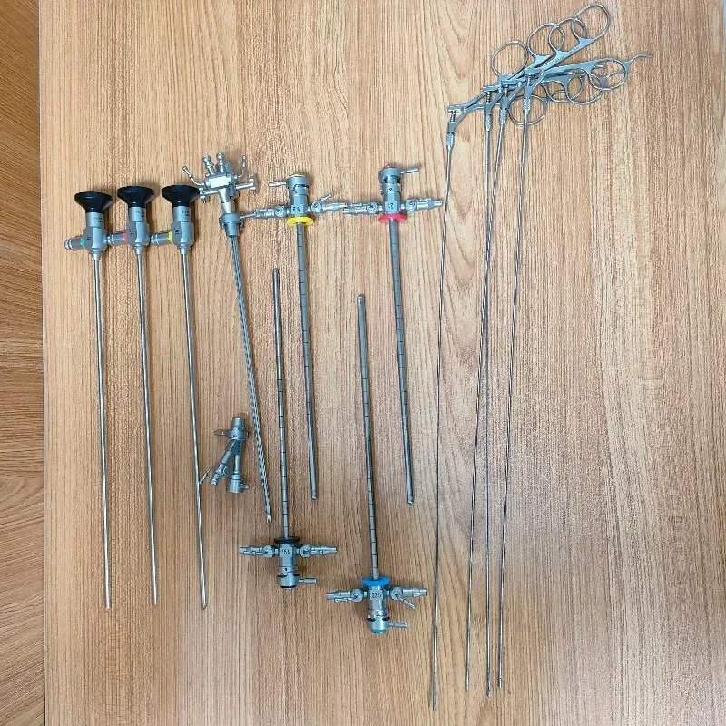 Urology Endoscopy Double Single Channel Bridge Pediatric Cystoscope 30Degree 4mm 302mm TJ-NP Class II Manual