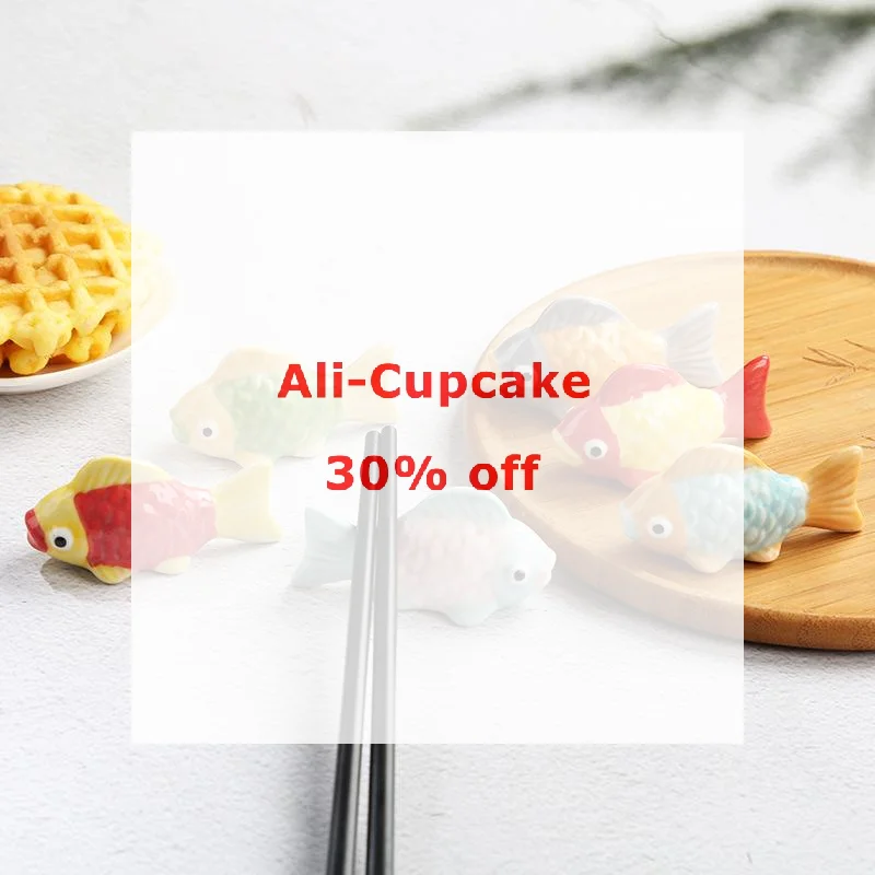 Cute Painted Ceramic Fish Chopstick Rest Goldfish Chopstick Holder Heat Resistant Tableware Rack For Kitchen Dining Table Decor