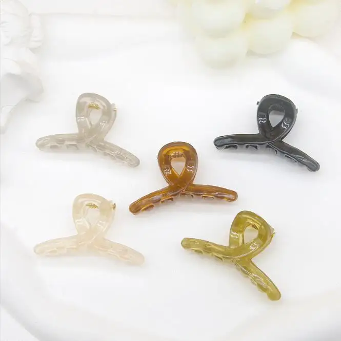 4 ซม.ใหม่สี 3 ชิ้น/เซ็ต Candy สีขนาดเล็ก CROSS Grip คลิป Hairpin Barrettes สําหรับเด็กผู้หญิงสาวอุปกรณ์เสริม Headwear