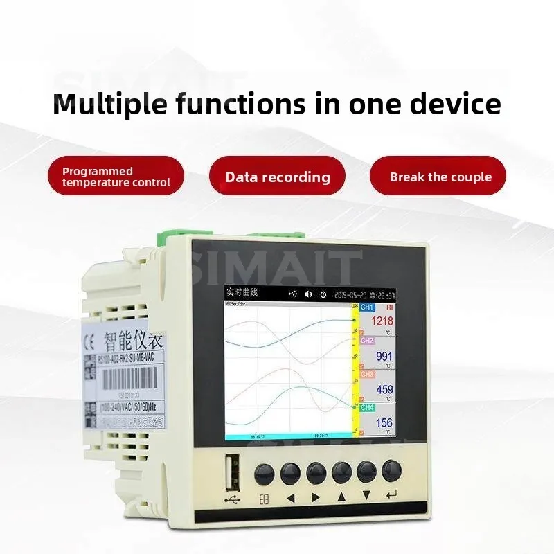 Industrial Data Logger Multi-Channel Analog Inputs USB Data Acquisition for Various Sensors