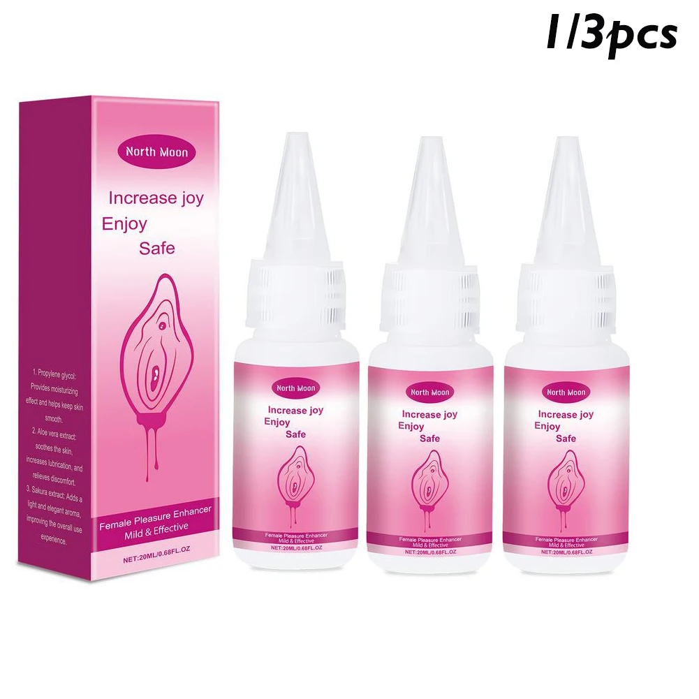Gel rápido para mujer, Gel excitativo para orgasmo femenino, lubricante íntimo para parejas, aceite Vaginal apretado, producto sexual para adultos, 1/3 Uds.