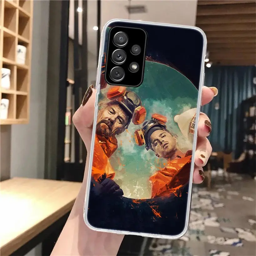 Breaking Bad TV Soft Phone Case For Samsung Galaxy A16 A26 A36 A56 A15 A14 A13 A55 A54 A53 A35 A34 A33 A25 A24 A23 A05S A04S A14