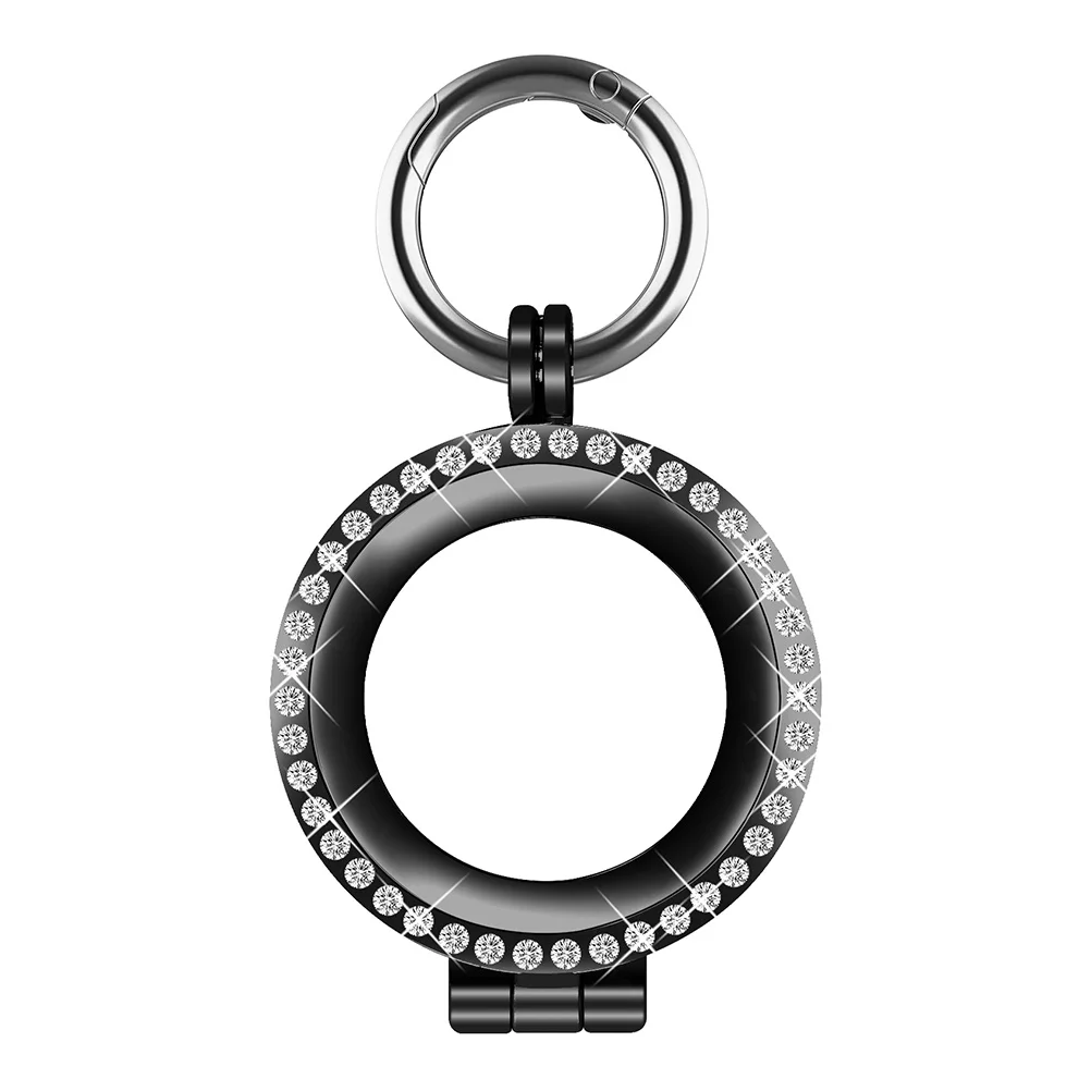 

Защитный чехол с крючком для предотвращения потери, прочный металлический корпус, практичный защитный кожух, совместимый с зарядными устройствами, для отслеживающих устройств