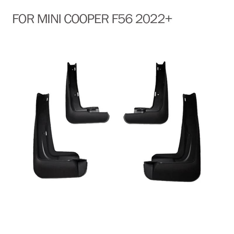 FOR MINI Cooper F56 Mud Flaps Guard Splash Mudguard Fender Mudflaps Car Accessories Front Rear 4pcs 2022 2023 2024 2025 2026+