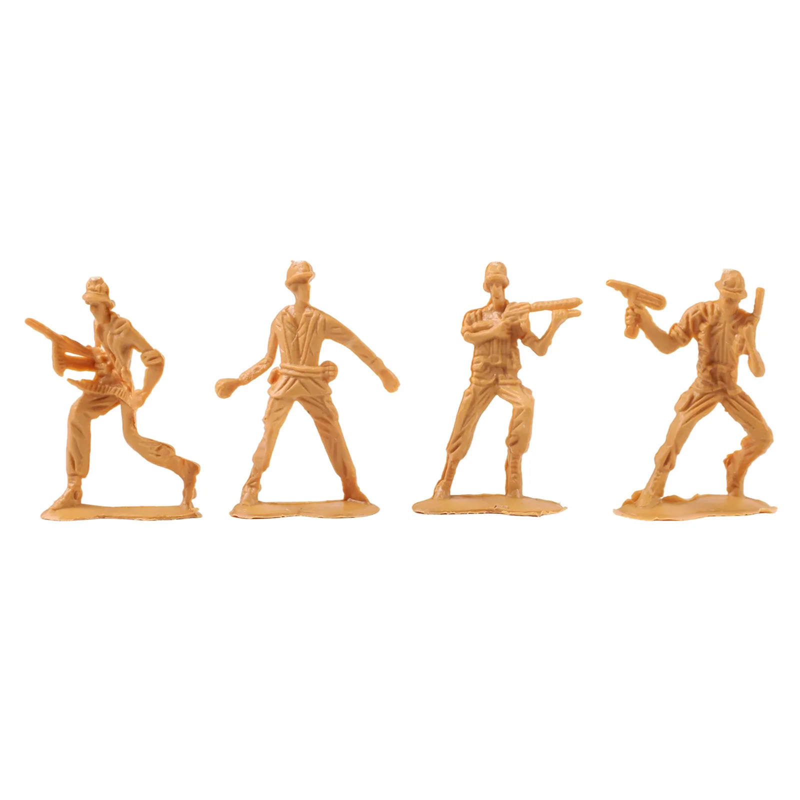 100 Uds. De juguetes, modelo de soldados, juegos de mesa de arena, figuras de personas, juego de guerra para niños, modelo de construcción, Kits de construcción, accesorios DIY