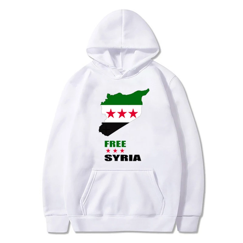 Syria Oversized Hoodie, Syrian Flag, Middle East,Freedom,Damascus,Stand with Syria December 8,2024 Long Sleeve Hoodie Sweatshirt