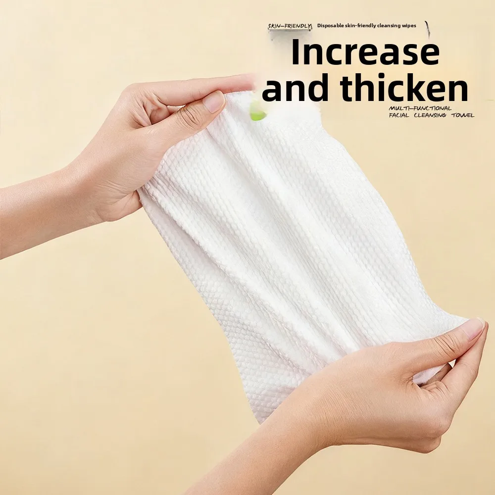 New Wall-Mounted Disposable Face Wipes—Wet And Dry Dual-Use, Thickened And Extra-Large Paper Wipes For Makeup Removal
