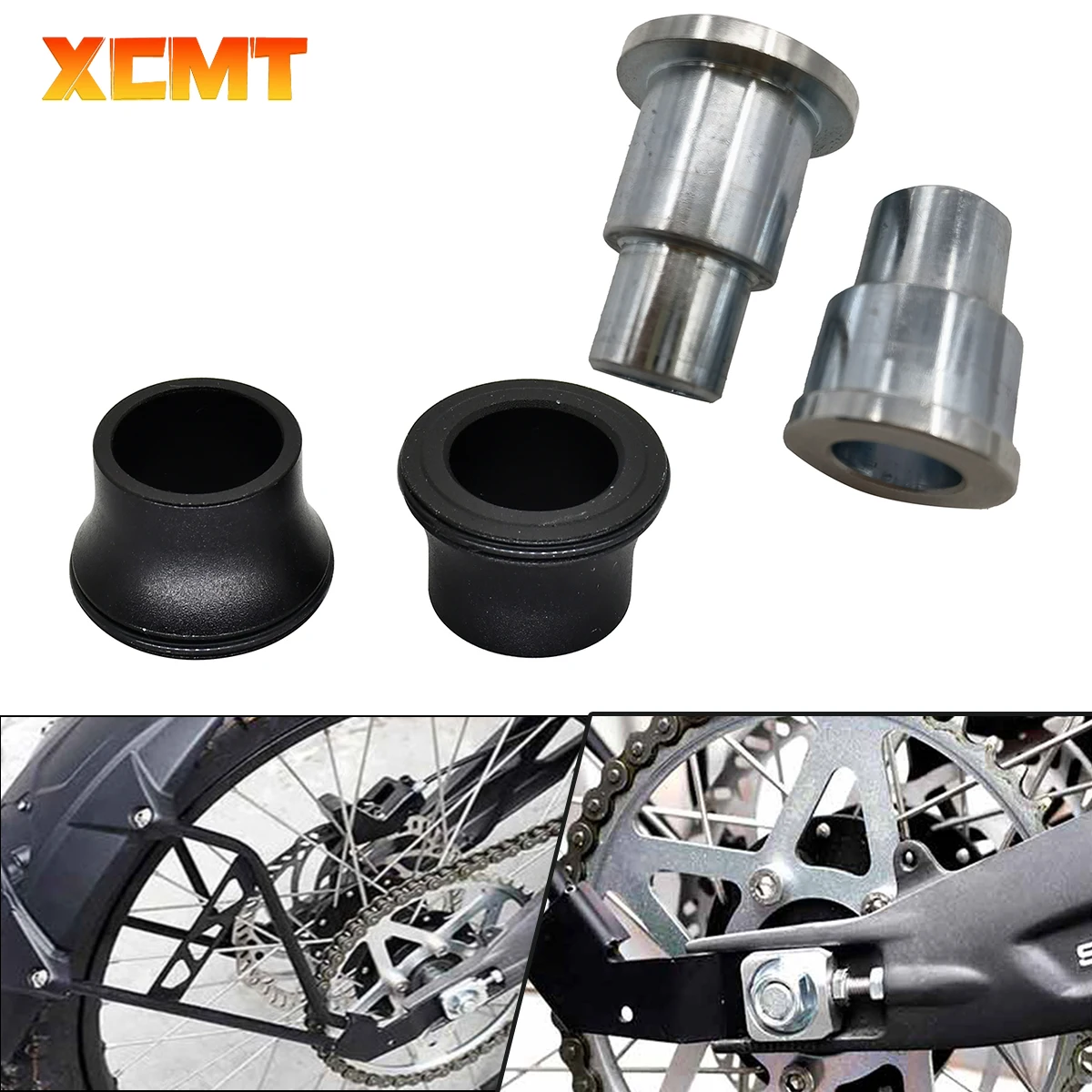 

Motorcycle Front Rear Wheel Axle Hub Spacer Kit for Sur Ron Sur-Ron Surron Light Bee X & Light Bee S for Segway X160 X260 Parts