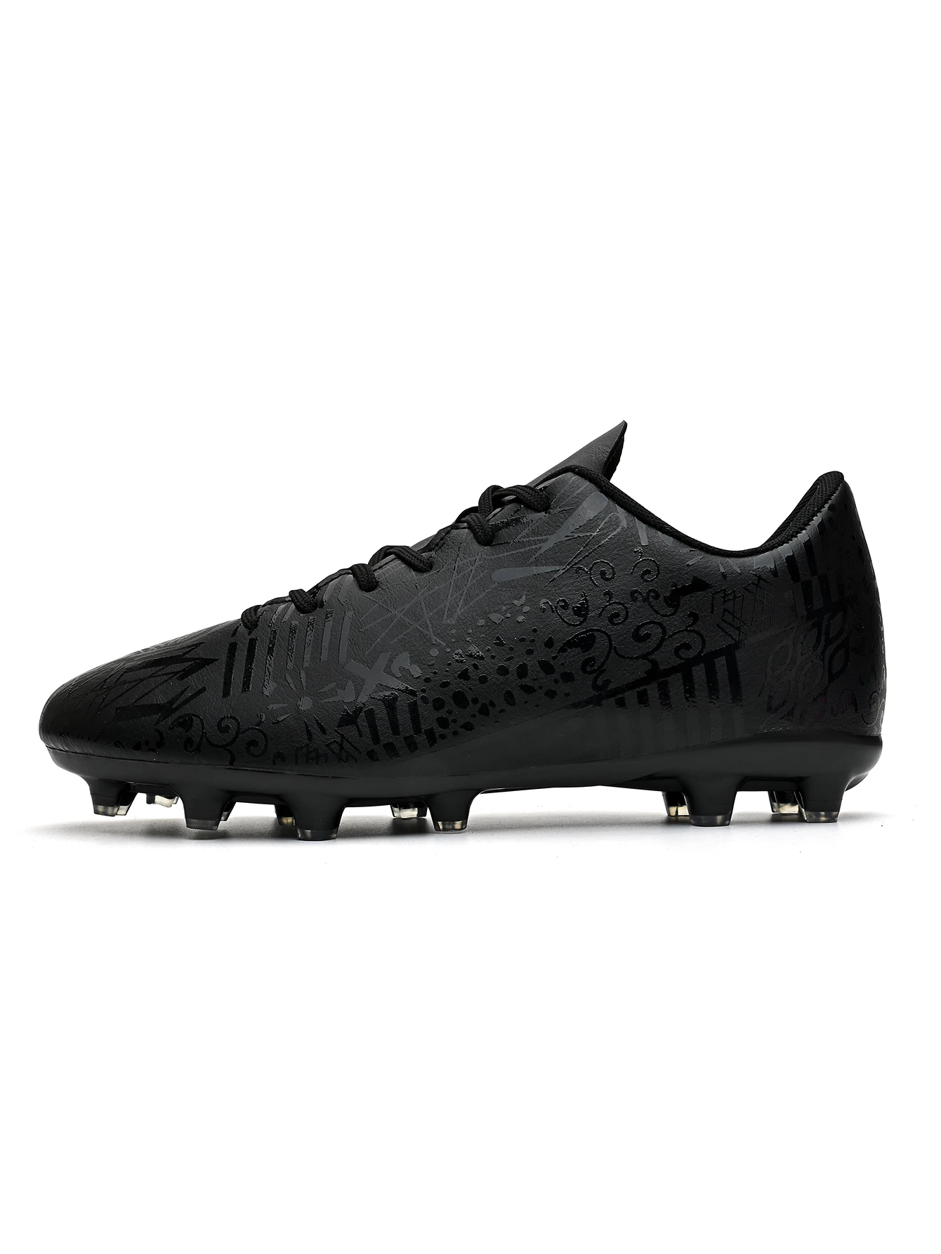 Stylish Junior Hybrid Stud Soccer Boots, Non-slip And Supportive. Designed For Young Players To Train