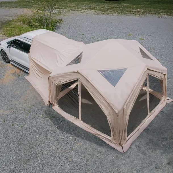 6-8 Person Waterproof Inflatable Camping Portable Outdoor Spring Air Pole Tent for Truck