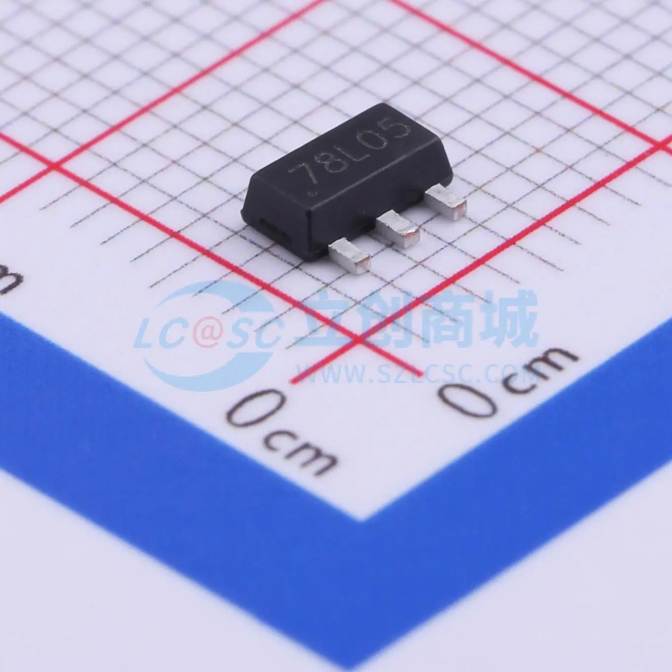 Rsh (100Pcs) Brand New Original Genuine 78L05 Cj78L05 5V Three-Terminal Voltage Regulator Tube Silk Screen 78L05 Smd Sot-89