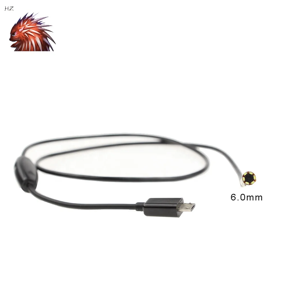 FHD 1080p Snake Camera Endoscope Module 6mm Portable Waterproof USB UVC OTG Mounting