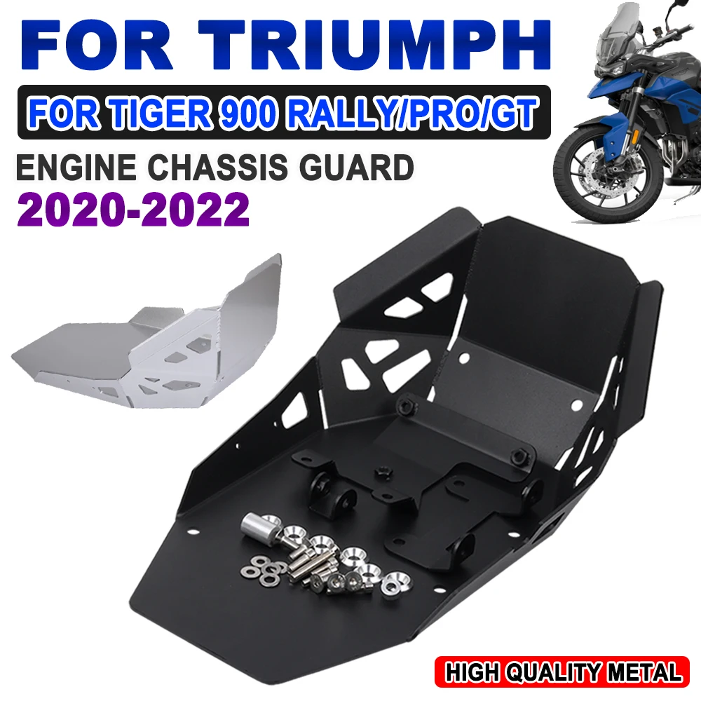 

Для 2021 Triumph Tiger 900 Rally pro T900 Pro 900 GT 2020 основание двигателя, спойлер шасси, защитная противоскользящая пластина, Накладка для защиты живота