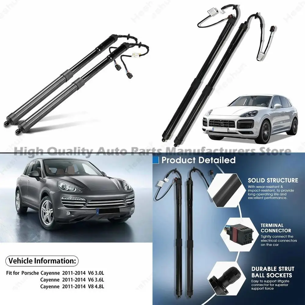 

Одна пара для Porsche Cayenne 92A 958 2011 2012 2013 2014, поддержка подъема электрической задней двери, замена газовых стоек 95851