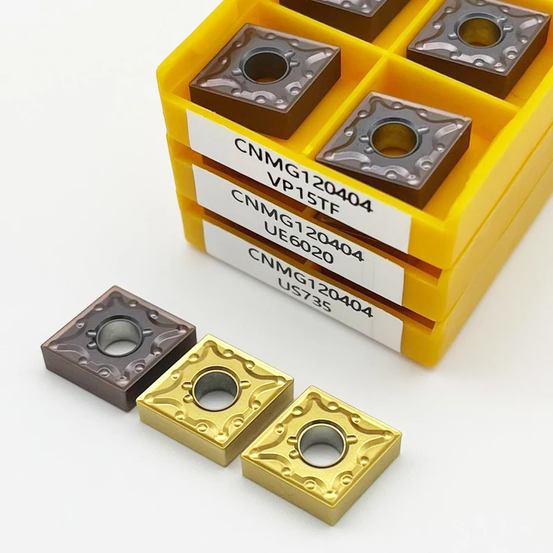 

CNMG Carbide Inserts CNMG120404 CNMG120408 External Turning Tools CNC Lathe Cutter CNMG1204