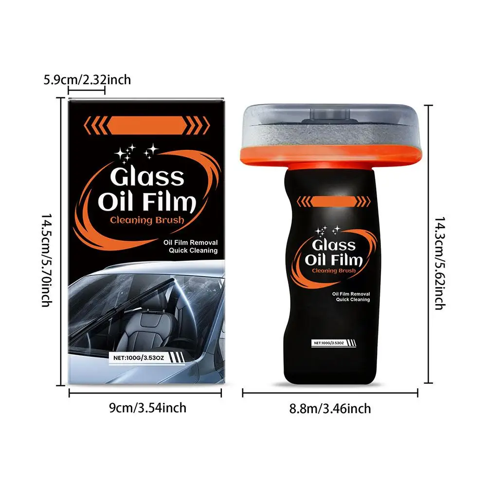 مزيل فيلم زيت زجاجي للسيارة، فرشاة تنظيف زجاج السيارة الأمامي الاحترافية، أداة تنظيف غشاء زيت تلميع النوافذ المضادة للضباب #6