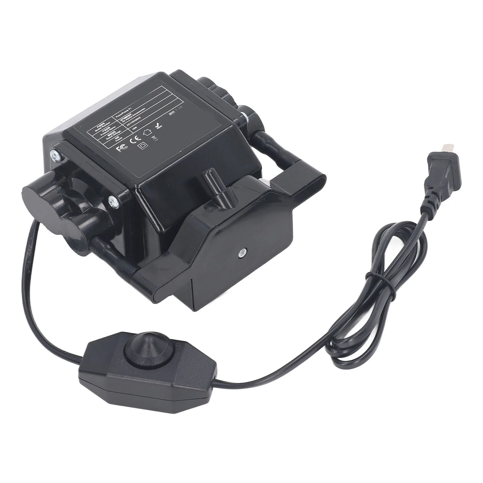 エアアシストポンプ 調整可能なエアフロー 低騒音エアアシストキット レーザー彫刻切断機用 レーザー彫刻機エアアシスト