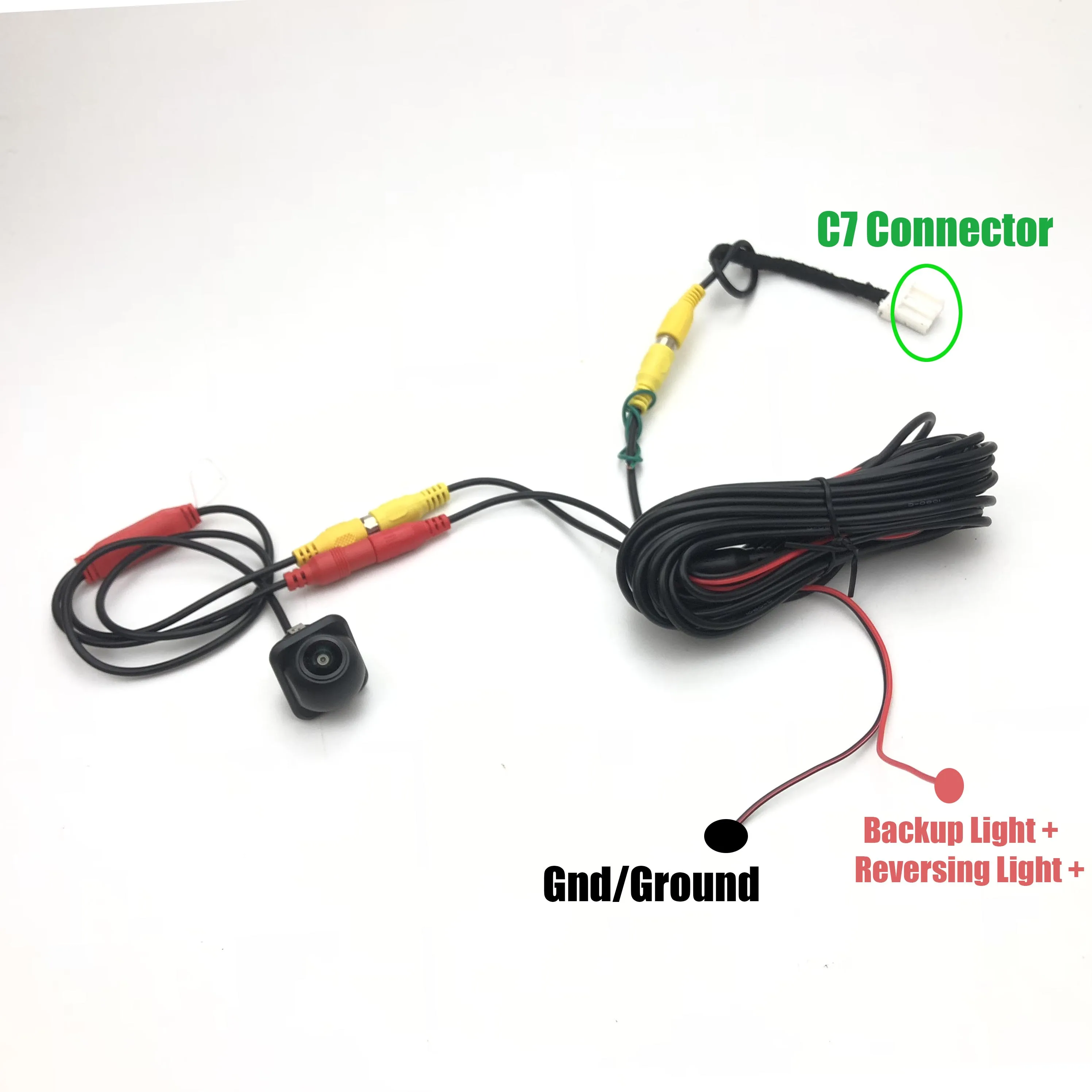VKAUTO Backup Camera adapter Cable For Honda Accord CL9 2005~2008 Oem Stereo Add Rear View Camera kit CCD 720P HD Rersing Camera