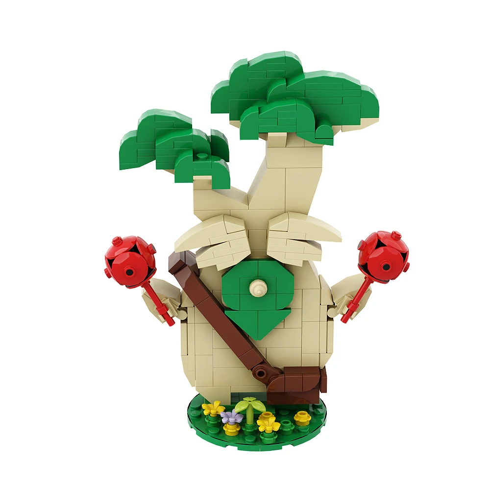 Breath Wild bouwsteenset Leuk spel Merch-actiefiguur, Forest Animal Elf Building-knuffel, creatief karaktermodel speelgoed