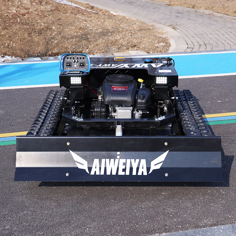 Customized Four Stroke Engine Remote-Controlled Lawn Mower Suitable for Garden and Farm Use