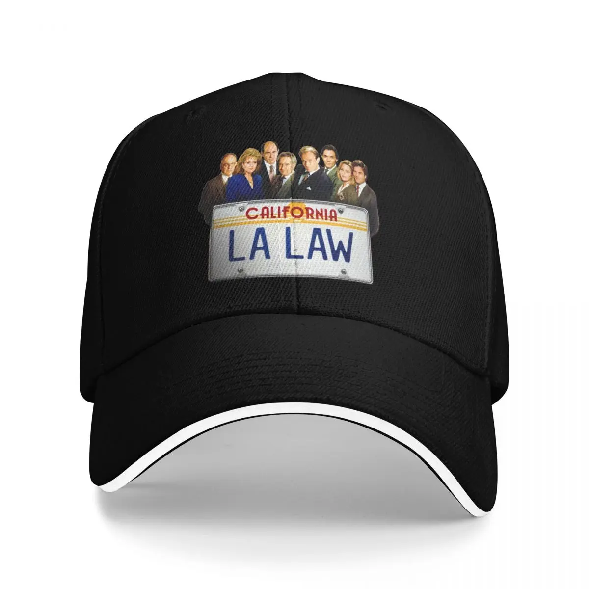 

L.A. Law 80s - 90s Retro Throwback Tribute Baseball Cap hard hat Military Cap Man Thermal Visor Hats For Men Women's