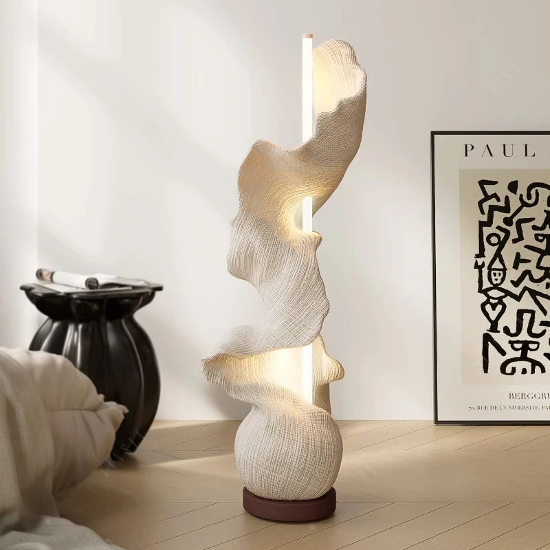

Coral lamp floor decoration living room sofa side TV cabinet model house entrance niche lamp luxury high-end decoration