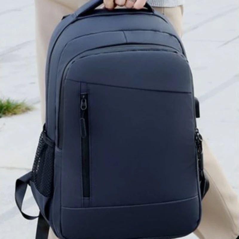 Men's Business Laptop Backpack，Large Capacity Travel Backpack，Simple High Quality Men's Commuter Backpack，Men's Outdoor Backpack