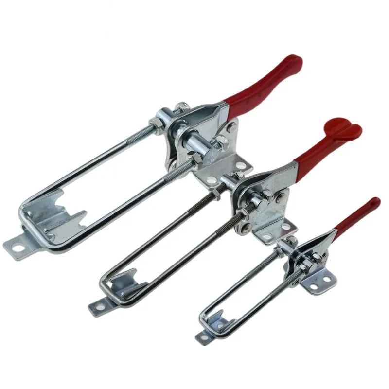 Latch-type Locking Clip Fast Presser Horizontal Fixture Sturdy Durable Woodworking Press Clamps Iron Galvanized