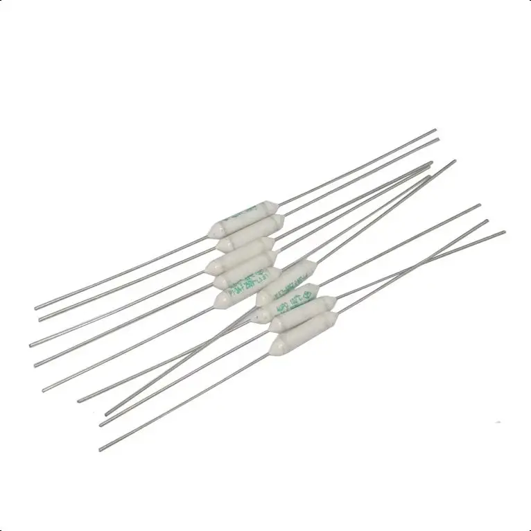 【5PCS】Ceramic Temperature Fuse 250V 1A 2A 3A 5A Thermal Fuses 102/115/125/130/135/138/145/150C Degree