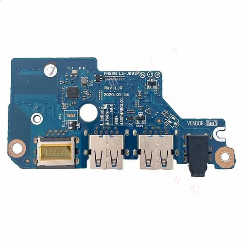 

N New LS-J891P For Acer 5AN515-56 AN515-55 Lan Board Audio IO Board RJ45