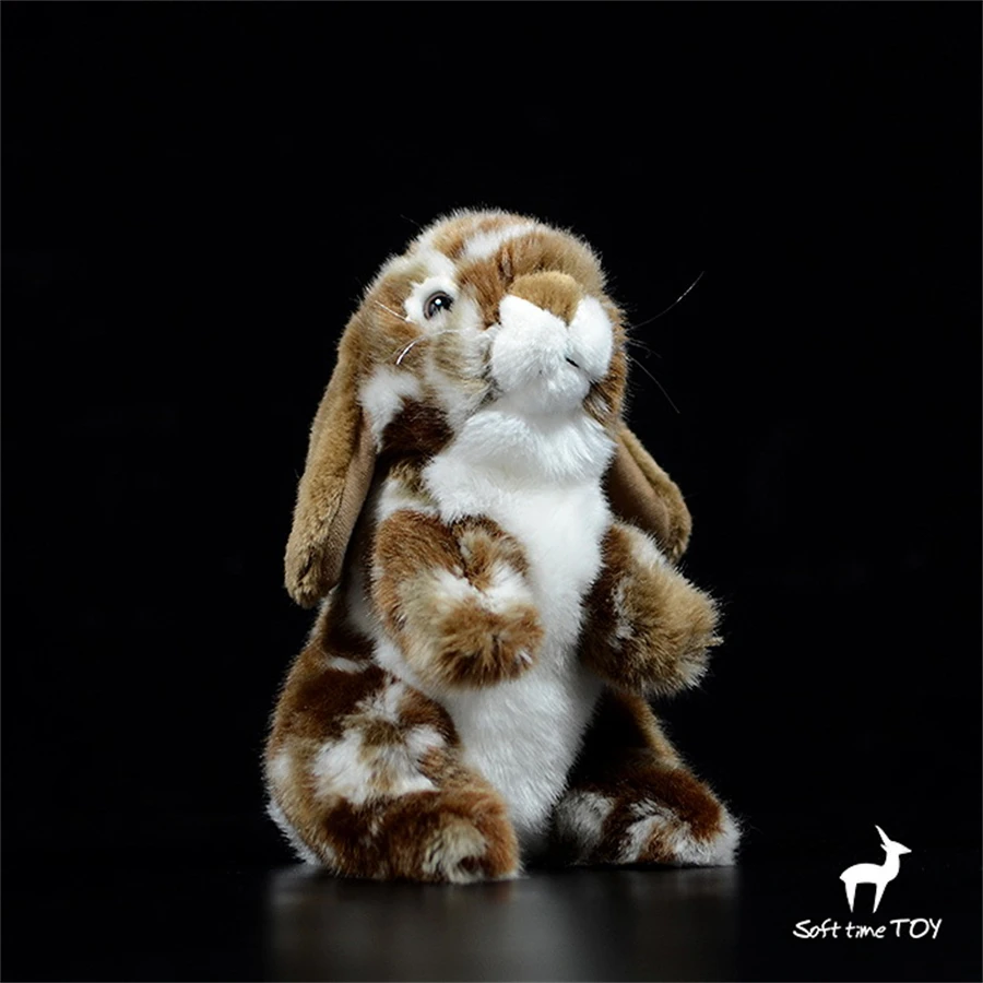 

Lop-ear Rabbit High Fidelity Anime Cute Bunny Plushie Hare Plush Toys Lifelike Animals Simulation Stuffed Doll Kawai Toy Gifts