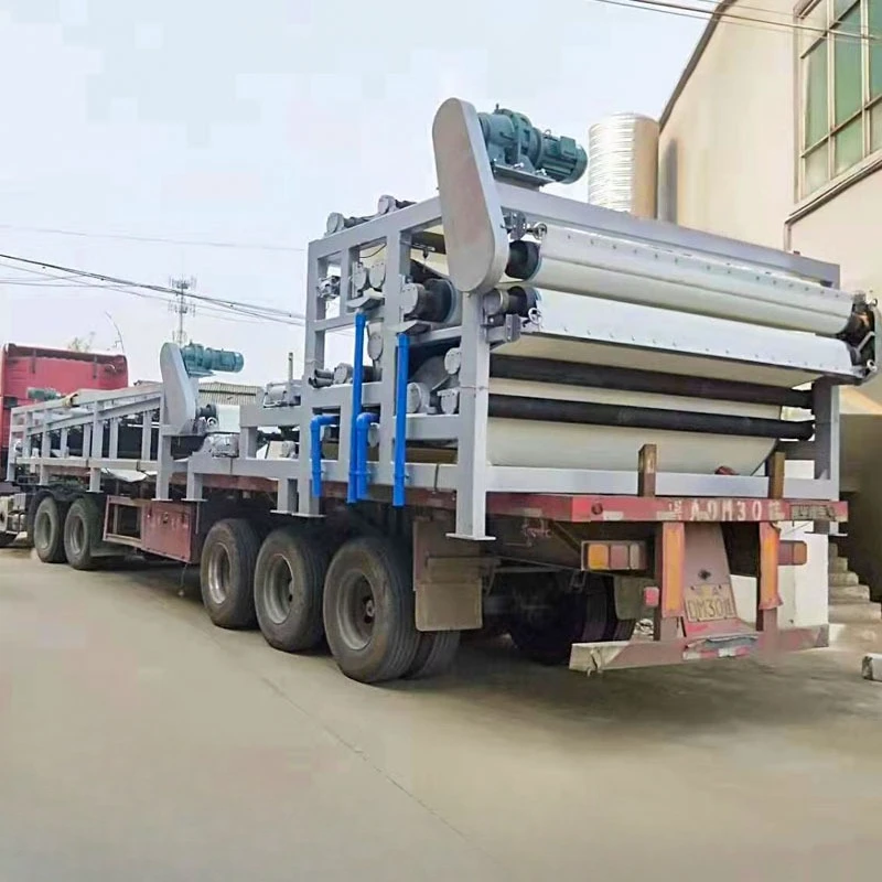 Manufacturer supply, high-density belt filter press, belt concentration integrated  press, sand washing