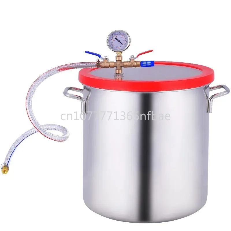 For Silicone Resin AB Adhesive Vacuum Chamber Stainless Steel Vacuum Degassing Chamber Defoaming Barrel Dryer